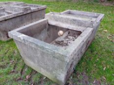 1no concrete water tank