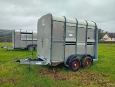Ifor Williams TA5G-8 twin axle livestock trailer