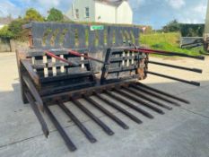 2015 Albutt buck rake on JCB Q-fit brackets