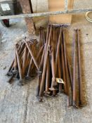 Quantity metal adjustable stands