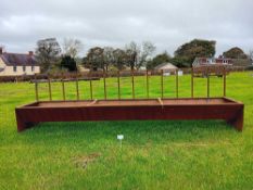 15ft feed trough