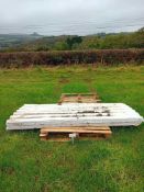 Quantity steel profile sheets