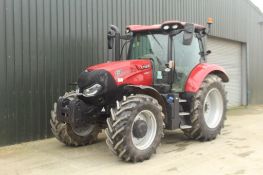 2022 Case IH 150 Maxxum 50kph tractor with warranty until July 2025, air brakes, suspension, 4 spool