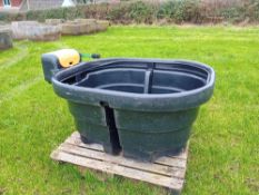 1no plastic round water tank