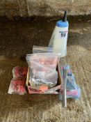 Quantity calf teats and calf teat feeder