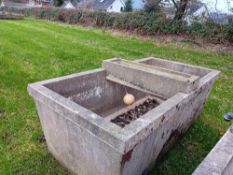 1no concrete water tank