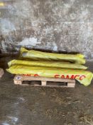 3no rolls of Samco maize drill plastic