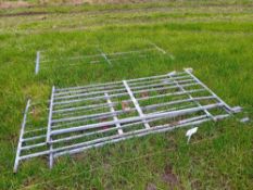 3no hurdles and 1no small gate