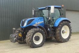 2022 New Holland T7.230 50kph tractor with warranty until April 2025, air brakes, suspension, front