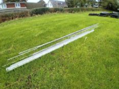 Quantity metal tubing