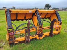 2019 Strimech 8ft shear grab on JCB Q-fit brackets