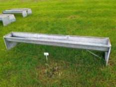 1No 8ft x 1ft cattle feed trough