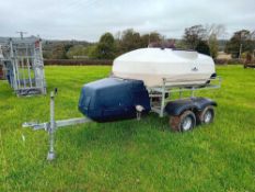 Stallion mobile milk mixer, 1000 litre