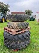 Stocks Dual Wheels - 13.6R38, 11.2R28