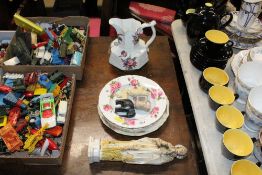 A religious figure AF; a Coalport jug AF etc.