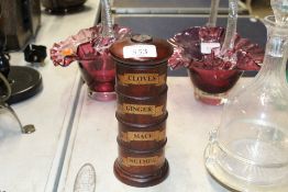 A spice tower