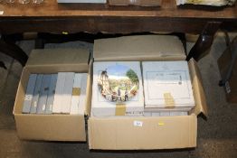 Various Royal Doulton and Wedgwood collector's pla