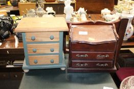 Two jewellery boxes