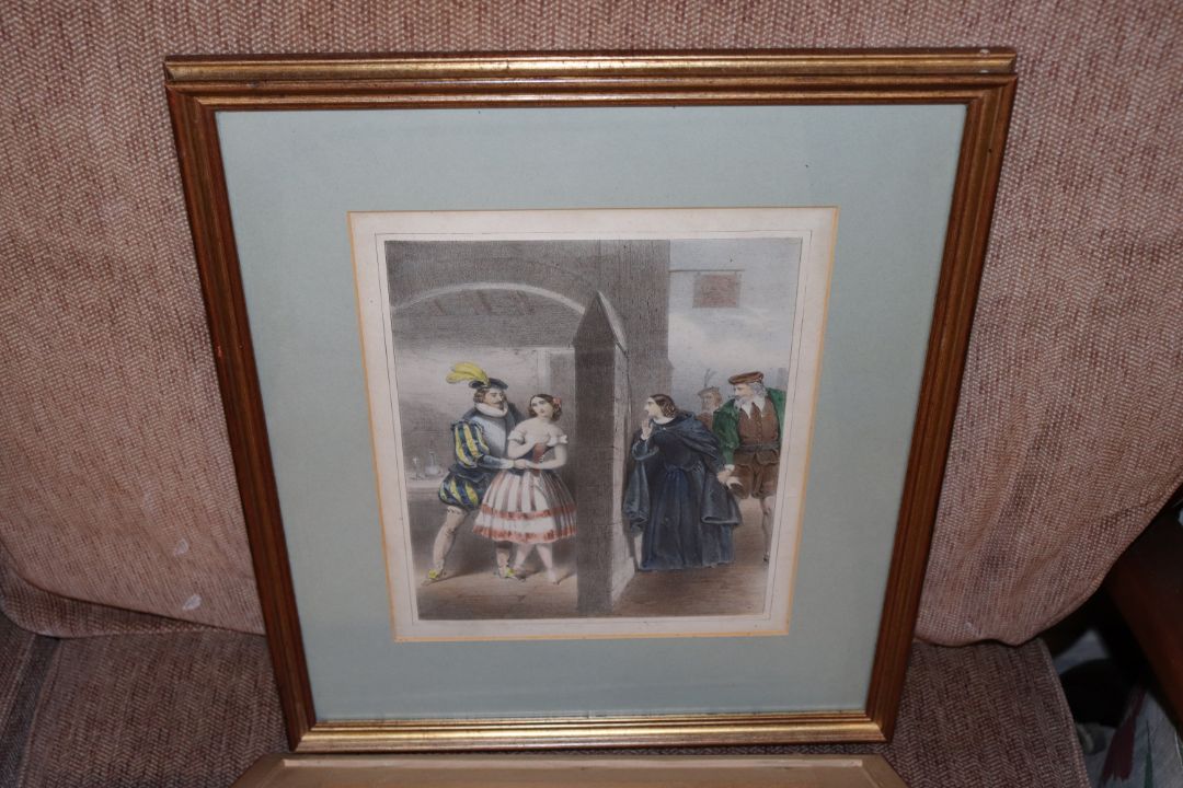 Two framed and glazed prints after J. Brandard - Image 2 of 2