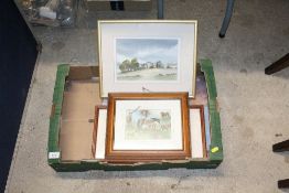 A box containing 