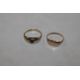 A 9ct gold ring set with garnet coloured stone, ri - Image 1 of 9