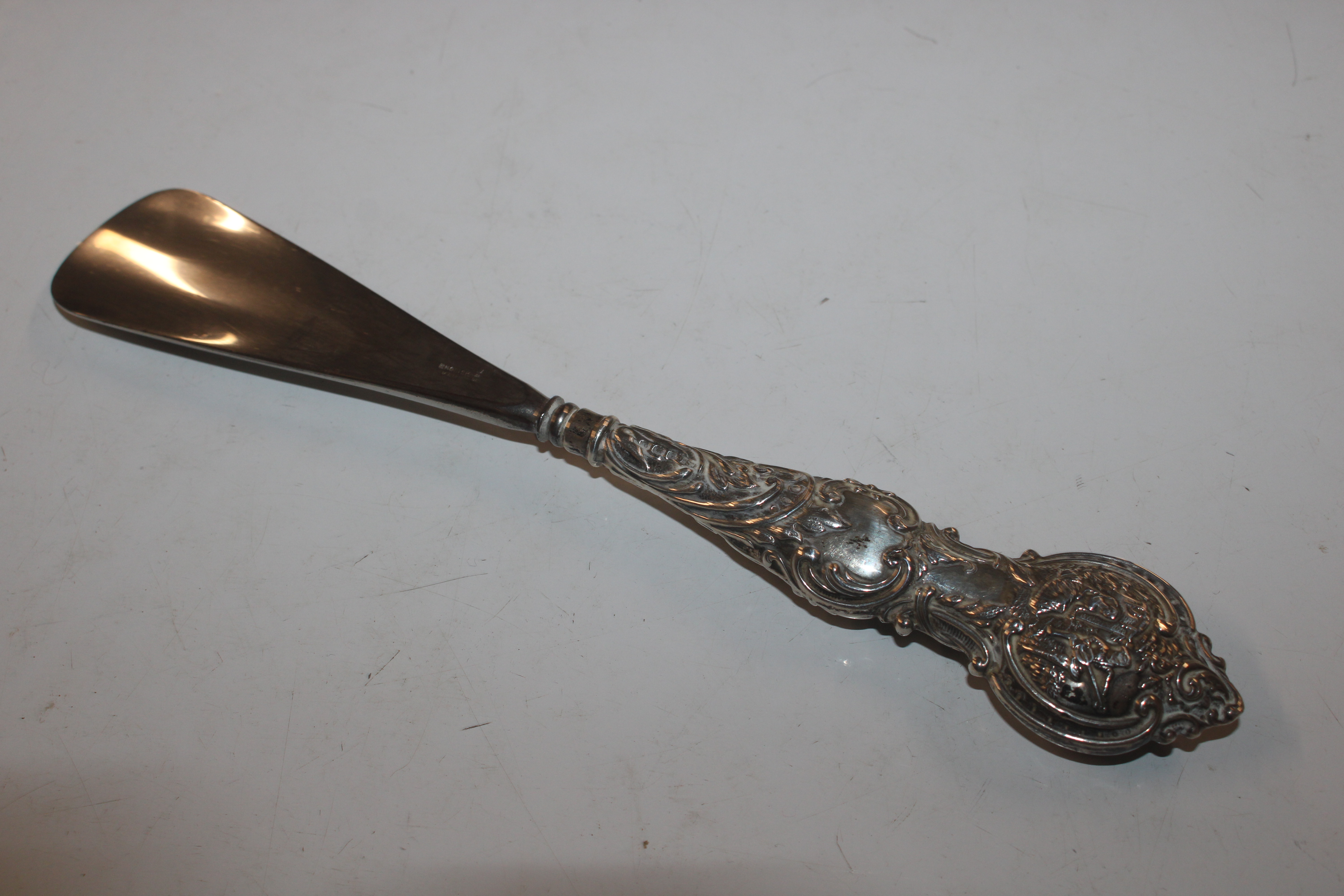 A silver cream jug, approx. 108gms; a vesta case; - Image 6 of 18