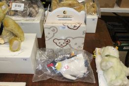 A boxed Steiff Penguin