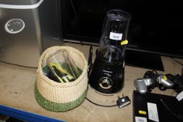 A Kenwood smoothie mixer