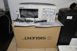 A Siglent Oscilloscope