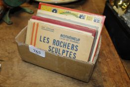 Ten vintage postcard booklets