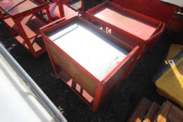 Workshop trolley.