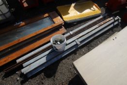 Quantity of King sliding door track & brackets.
