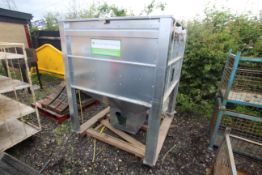 Unused wood pellet storage hopper by WoodPelletStorage.ie.