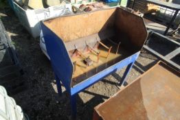 Parts washing/spraying tank.
