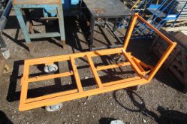 4 wheeled trailed workshop trolley.