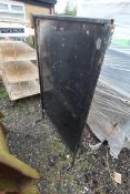 Welding screen.