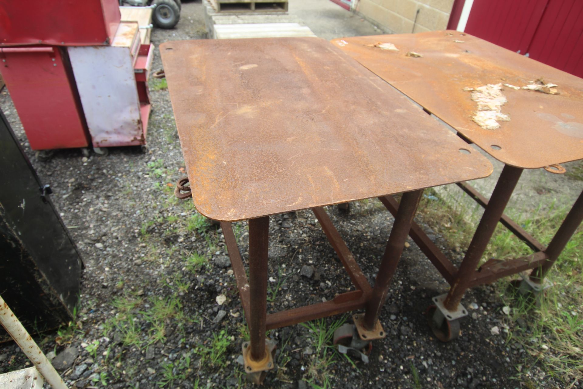 Mobile welding bench. - Image 2 of 2