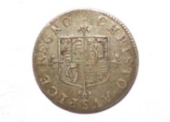 A Charles II threepence, undated (Maundy)