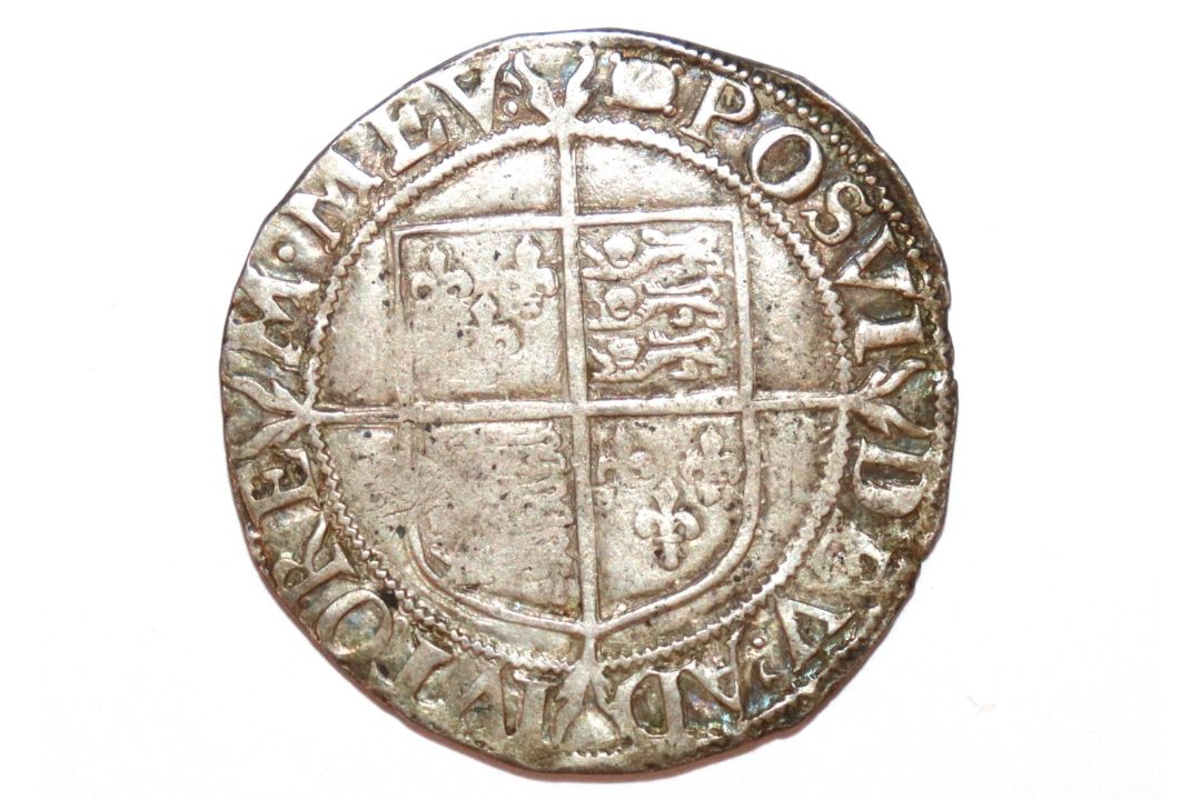 An Elizabeth I shilling, MM woolpack - Image 1 of 4