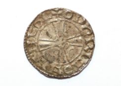 An Edward the Confessor (1042-1066) penny, expanding cross type