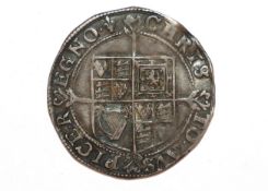 A Charles I shilling 1625, MM lis