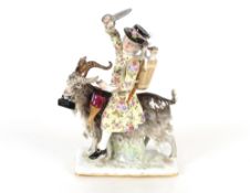 A Meissen figure group  