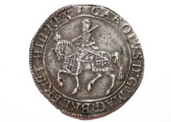 A Charles I half crown (type 2)