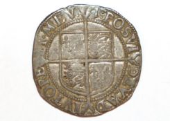 An Elizabeth I shilling, MM 1