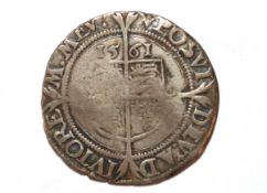 An Elizabeth I sixpence, MM pheon