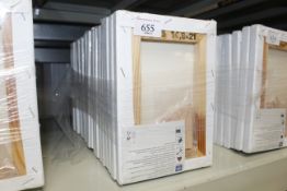 A packet of A5 canvases