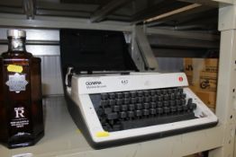 An Olympia typewriter