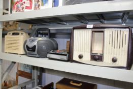 A GEC radio sold as a collectors item; a Grundig c