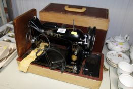 A Singer 99K sewing machine sold as a collectors i
