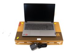 Lenovo ThinkBook 15 G4 ABA laptop. Operating System Windows 11 Pro. CPU AMD Ryzen 5 5625 U. RAM 8GB.